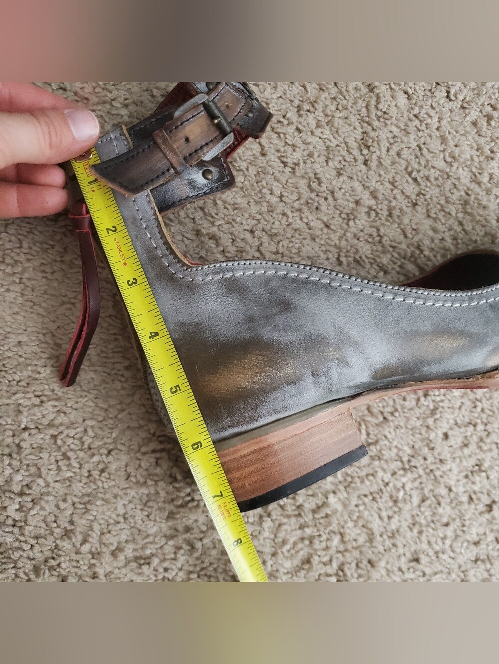Freebird by Steven Maribel Ankle Strap Shoes Leather Women's Size 9 - Picture 13 of 14